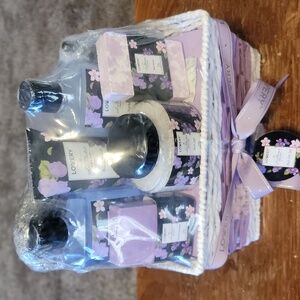 Lilac Lavender Bath Set